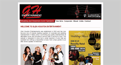 Desktop Screenshot of ghentertainment.co.uk